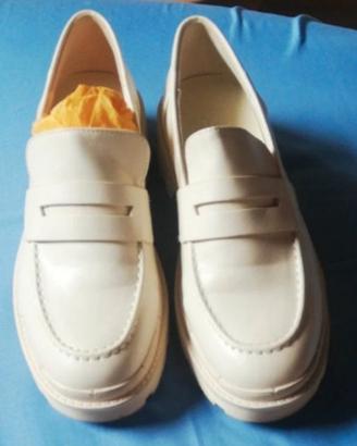 mocassino bianco