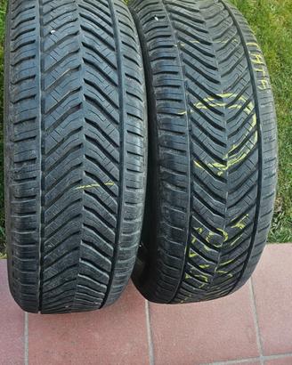 2 gomme 205 55 17 95 V Riken 4 stagioni con 500 km