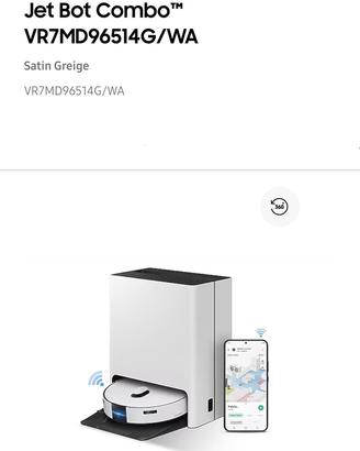 Robot Aspirapolvere Samsung Jet Bot Combo