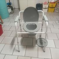 gabinetto bidet portatile  per anziani o disabili 