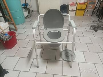 gabinetto bidet portatile  per anziani o disabili 