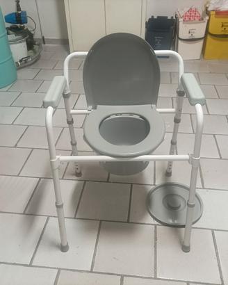 gabinetto bidet portatile  per anziani o disabili 