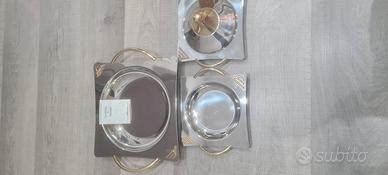 teglie inoxpran oro 24K made in italy originale 