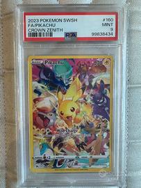 Pikachu Crown Zenit PSA 9