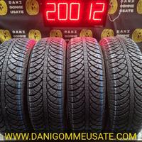 4 Gomme INVERNALI 185 65 15 FULDA 99% DOT22