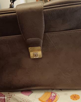 Borsa 24 ore Gherardini pelle marrone 