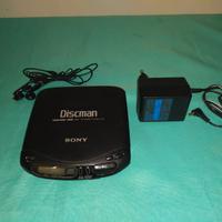 SONY DISCMAN ANNI '90 CON ALIMENTATORE, PERFETTO