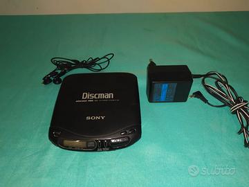 SONY DISCMAN ANNI '90 CON ALIMENTATORE, PERFETTO