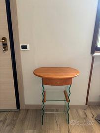 Comodino consolle vintage anti 80-90 - design ITA