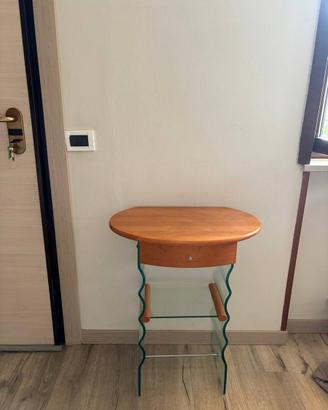 Comodino consolle vintage anti 80-90 - design ITA