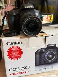 Canon EOS 750D + Obiettivo 18-55mm ISSTM (kit)