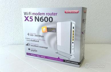 Wi-Fi Modem Router Sitecom X5 N600