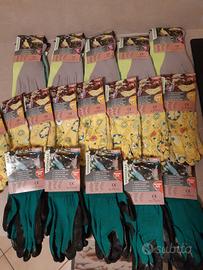 Varie tipologie di guanti da giardino 