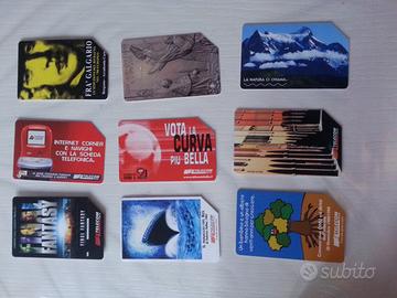 Tessere Telefoniche SIP Telecom da collezione