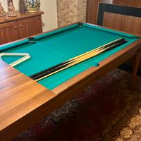 Tavolo da pranzo con biliardo