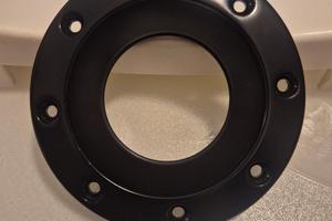 Cornice tappo benzina nero Lotus Elise Exige 