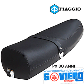 Sella Originale Piaggio Nera per i 30 anni Vespa