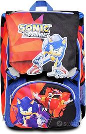 Zaino Seven sonic prime sdoppiabile con zip