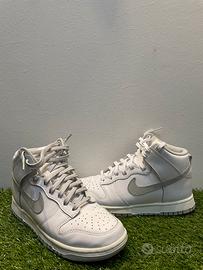Nike Dunk High White/Grey Fog-Sail