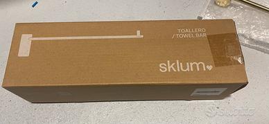 Porta asciugamano da parete bagno Sklum