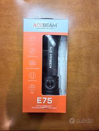 Acebeam E75 nichia 519A (CRI >90) - NUOVA