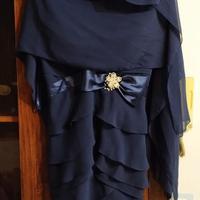 Abito da cerimonia blu