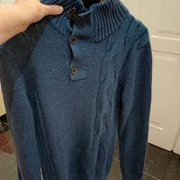 Maglione uomo lana merinos e acrilico. 