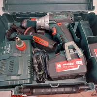 METABO Trapano e avvitatore con doppia batteria
