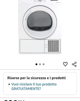 Asciugatrice Beko Drx822w come nuova