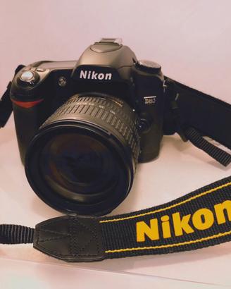 Nikon D80 + ob.18/70mm - meno di 100 scatti