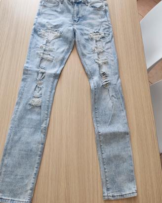 jeans usati 