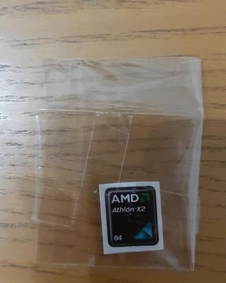 Adesivi vintage CPU Intel Pentium 4 e AMD Athlon 6