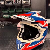 Airoh casco motocross Strycker Axe - Blue / Red M