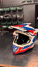 Airoh casco motocross Strycker Axe - Blue / Red M