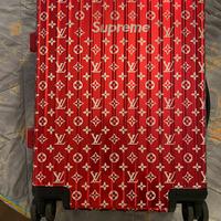 Luis vuitton supreme valigia trolley nuovo