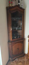 Credenza angolare in legno