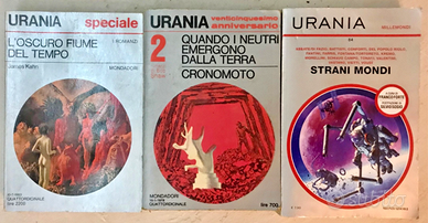 Lotto SPECIALE di 3 URANIA ARGENTO e MILLEMONDI