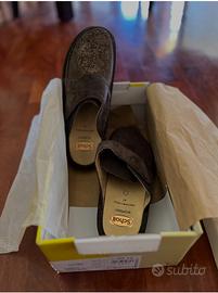Ciabatte nuove pelle ortopediche 41 Scholl