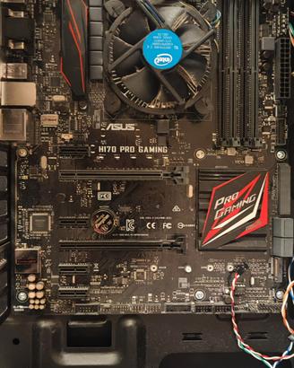 scheda madre Asus H 170 pro gaming + Intel 6500