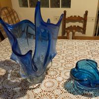 stupendi oggetti anni  60 in vetro di  Murano