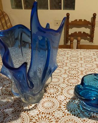 stupendi oggetti anni  60 in vetro di  Murano