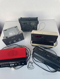 Lotto radio miste vintage