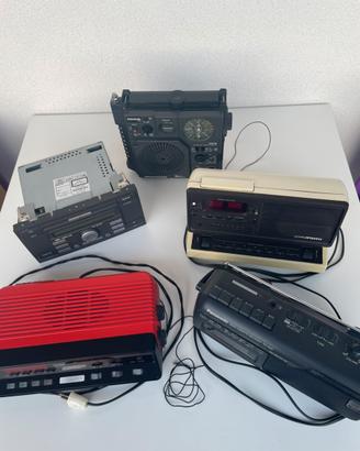 Lotto radio miste vintage