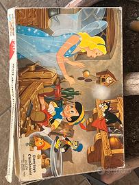 Puzzle Walt Disney Pinocchio anni 80