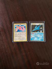 SET RARO: Lugia Shining + Kingdra Prime Vintage