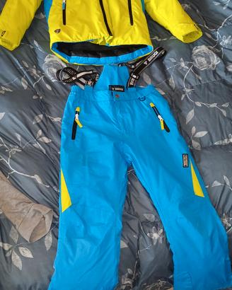 Tuta sci bambino 8/9 anni Brugi.