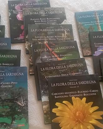enciclopedia LA FLORA DELLA SARDEGNA completa