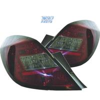 FANALI OPEL CORSA D 5P 06-14 LED ROSSO SCURO