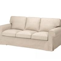 2 DIVANI EKTORP E 1 POUF CONTENITORE