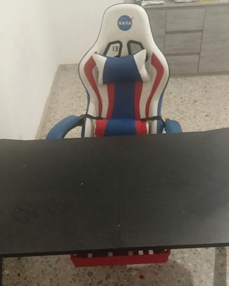 Tavolo più scrivania 